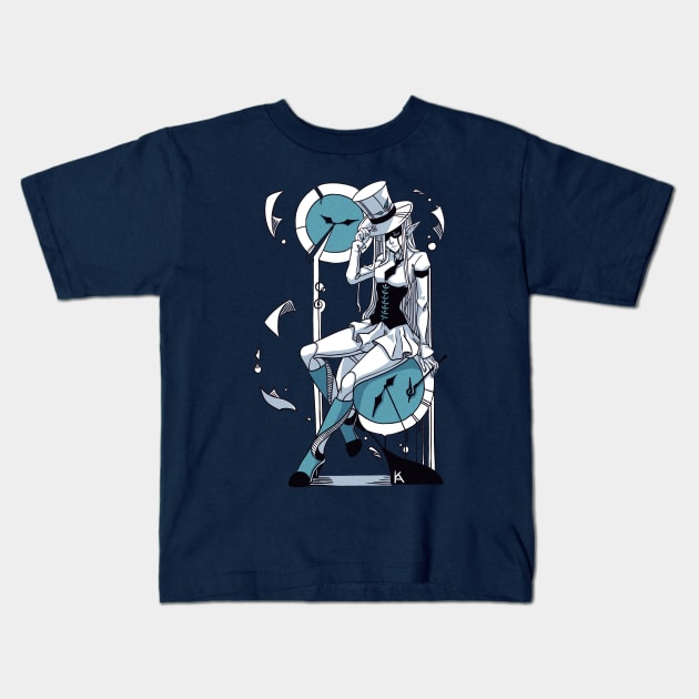 Temporary Magician Kids T-Shirt by Carla S.D.